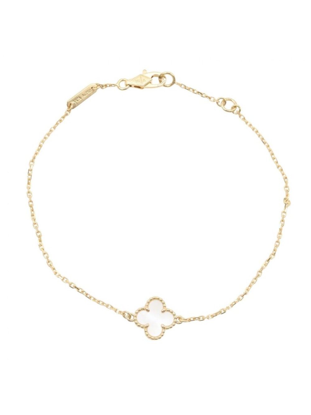Van Cleef & Arpels Bracelet Sweet Alhambra Mother of Pearl 17 18k